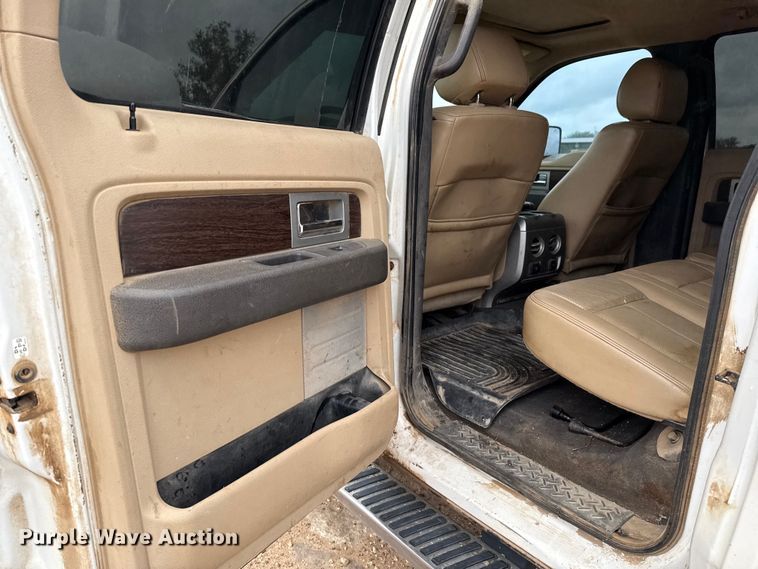 image for item ED5582 2013 Ford F150 Lariat SuperCrew pickup truck