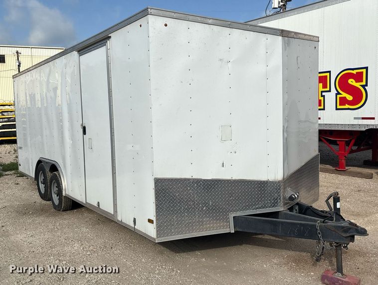 image for item EF3009 2016 LGS Trailers enclosed cargo trailer
