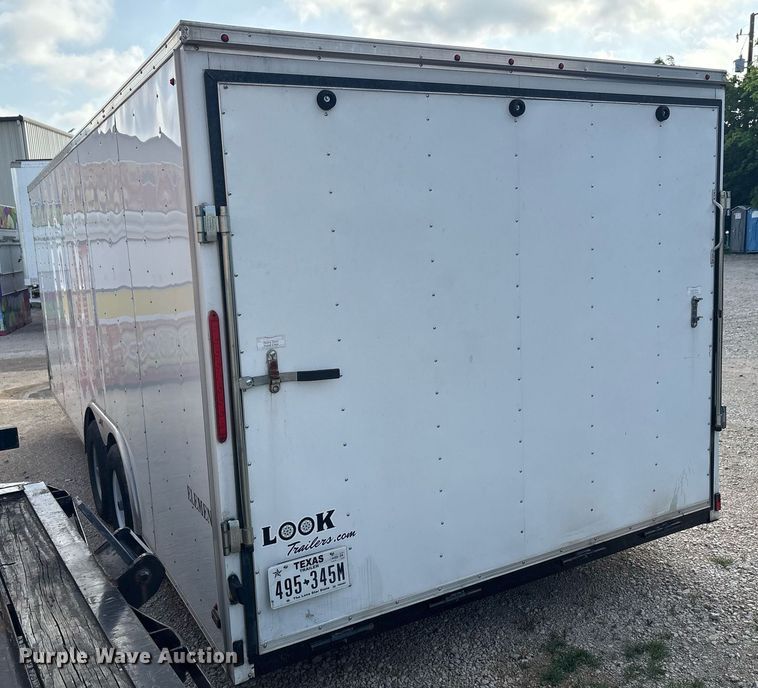 image for item EF3009 2016 LGS Trailers enclosed cargo trailer
