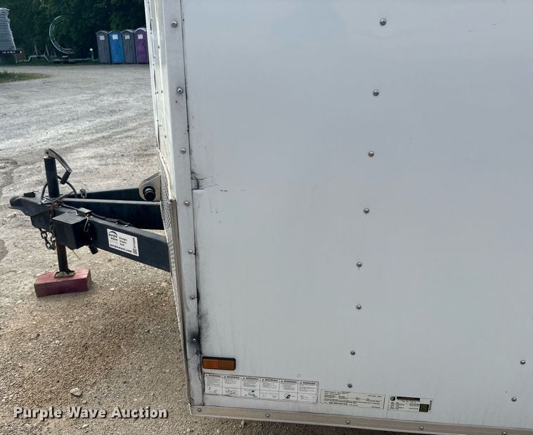 image for item EF3009 2016 LGS Trailers enclosed cargo trailer