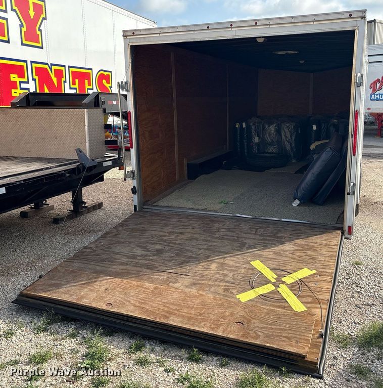 image for item EF3009 2016 LGS Trailers enclosed cargo trailer