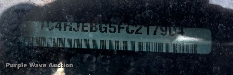 image for item EF3014 2015 Jeep Grand Cherokee SUV