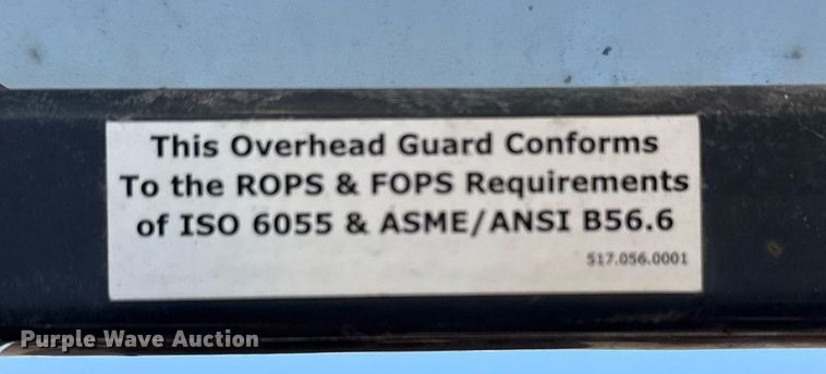 image for item EG5732 2015 Moffett M8 70.3 forklift