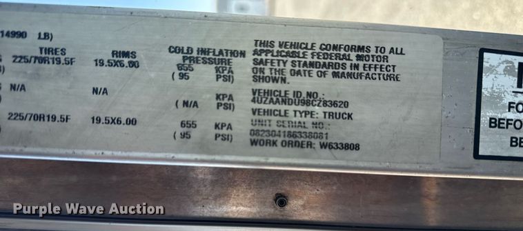 image for item EG5739 2008 Freightliner MT45 delivery truck