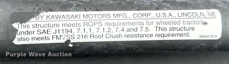 image for item EG5801 2007 Kawasaki Mule 3010 utility vehicle