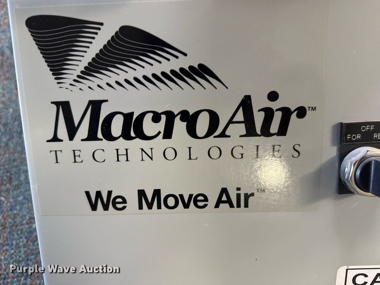 image for item EG6384 (3) MacroAir industrial fans