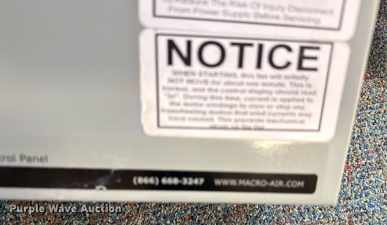 image for item EG6384 (3) MacroAir industrial fans