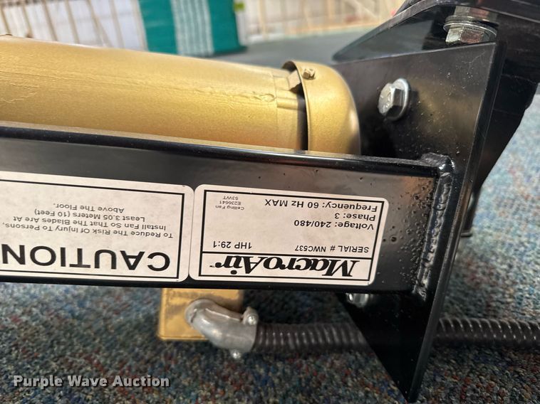 image for item EG6384 (3) MacroAir industrial fans