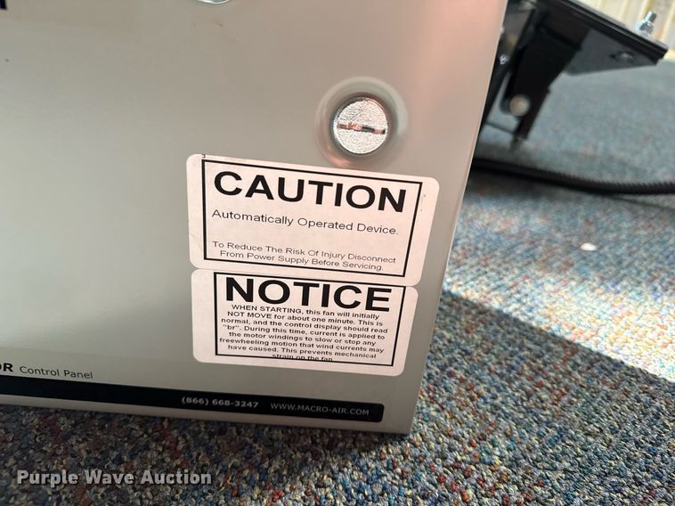 image for item EG6384 (3) MacroAir industrial fans