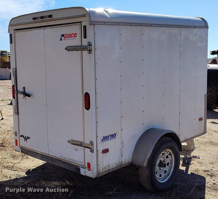 image for item EH0277 2010 Pace American JT58SA enclosed cargo trailer