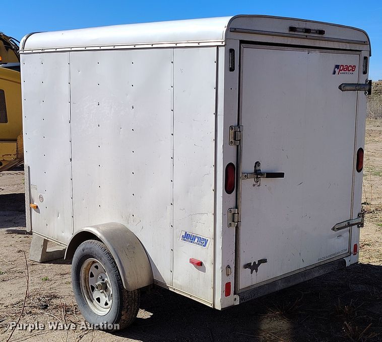 image for item EH0277 2010 Pace American JT58SA enclosed cargo trailer