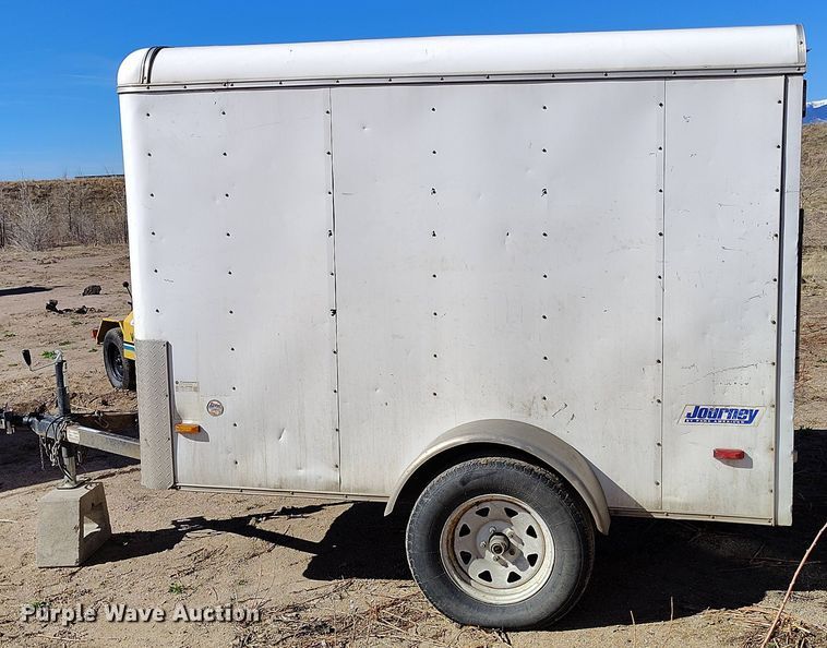 image for item EH0277 2010 Pace American JT58SA enclosed cargo trailer