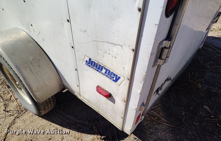 image for item EH0277 2010 Pace American JT58SA enclosed cargo trailer