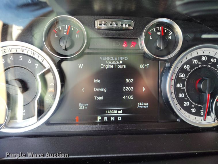 image for item EH0279 2019 Dodge Ram 1500 Crew Cab pickup truck