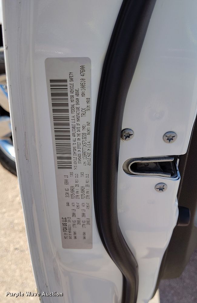 image for item EH0279 2019 Dodge Ram 1500 Crew Cab pickup truck