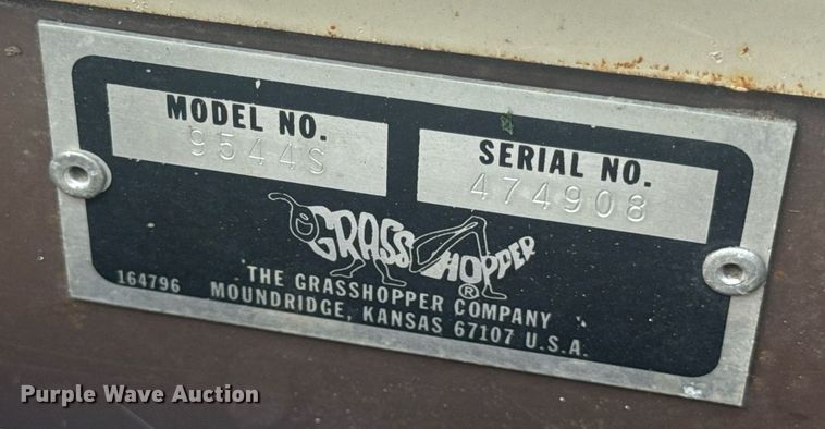 image for item EH7436 Grasshopper 614 ZTR lawn mower