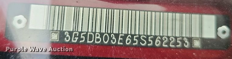 image for item EH8873 2005 Buick Rendezvous SUV