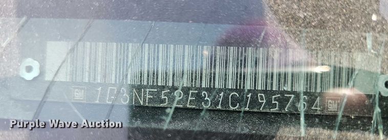 image for item EH8874 2001 Oldsmobile Alero 