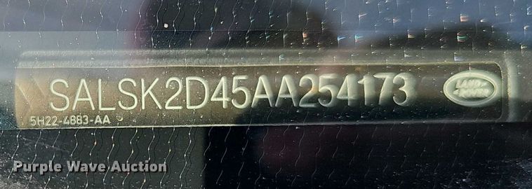 image for item EH8875 2010 Land Rover Range Rover Sport HSE SUV