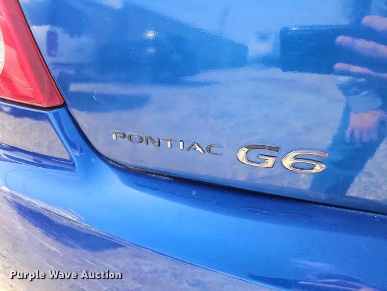 image for item EH8877 2005 Pontiac G6 GT 