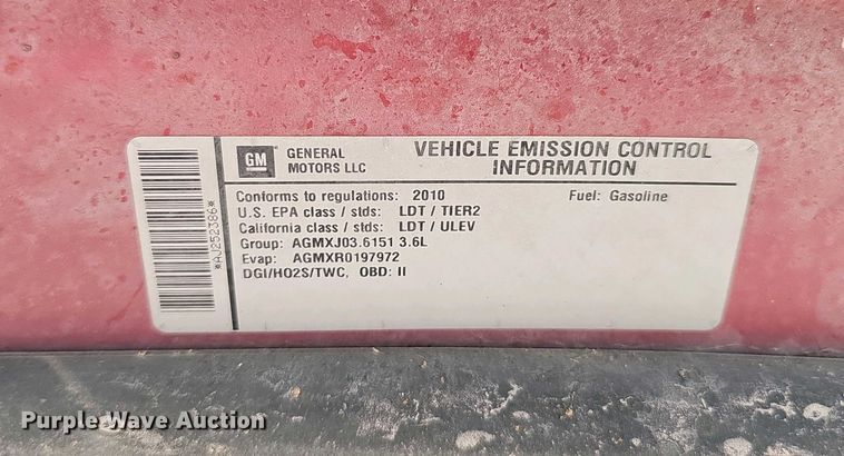 image for item EH8879 2010 Buick Enclave CXL SUV