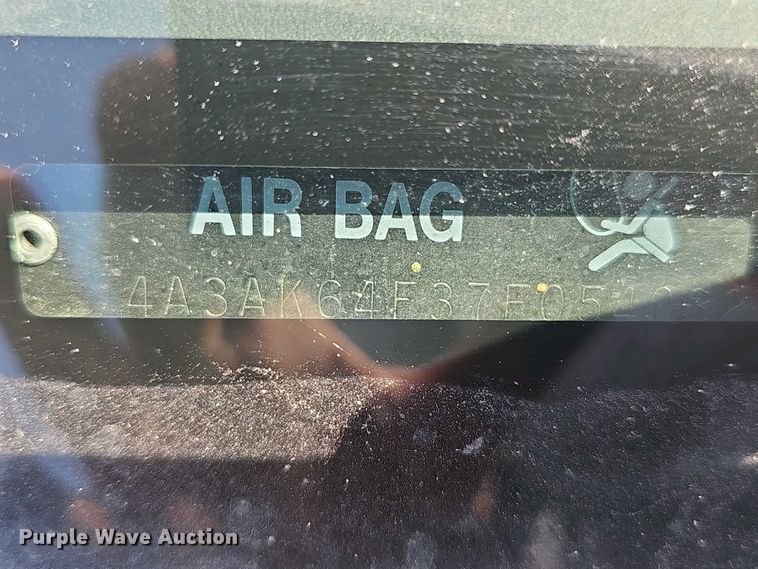 image for item EH8880 2007 Mitsubishi Eclipse SE 