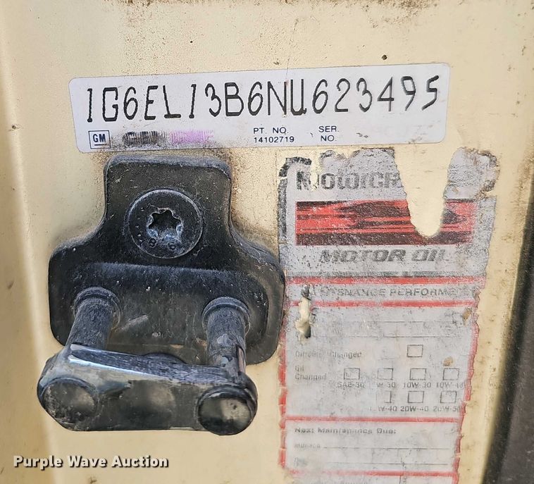 image for item EH8887 1992 Cadillac Eldorado 