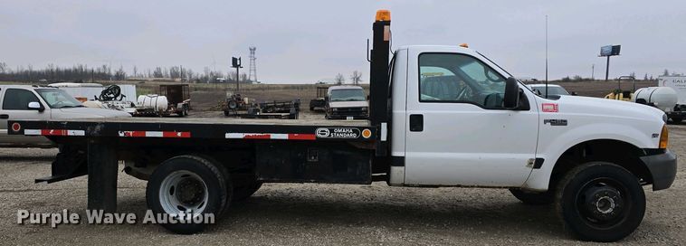 image for item EH8890 1999 Ford F450 Super Duty  flatbed truck