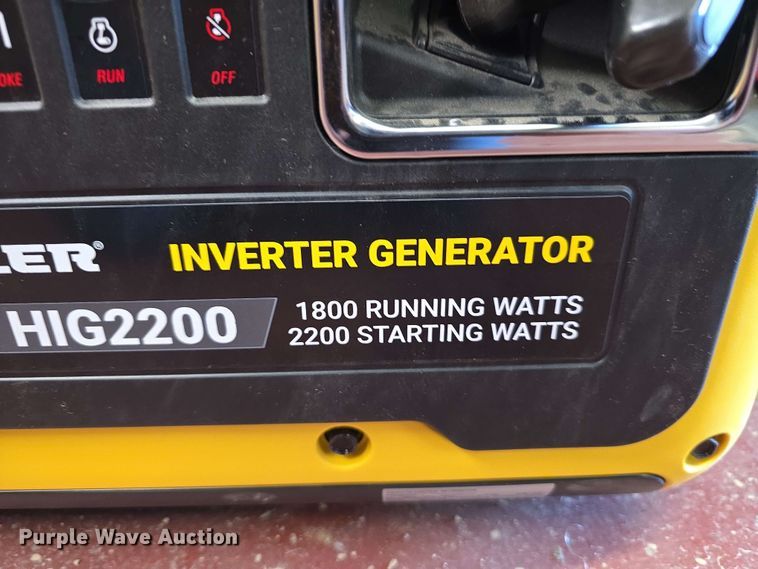image for item EH8917 Hustler HIG2200 generator