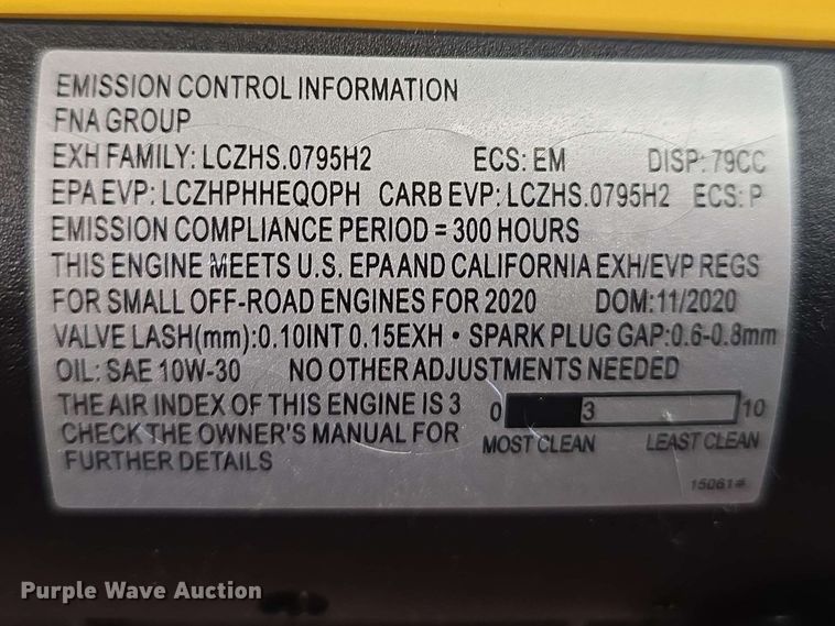 image for item EH8917 Hustler HIG2200 generator