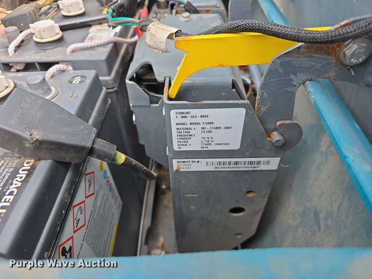 image for item EH8930 2019 Tennant T7AMR floor scrubber