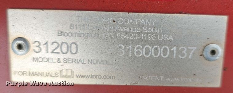 image for item EH8945 2016 Toro Groundsmaster 360 lawn mower