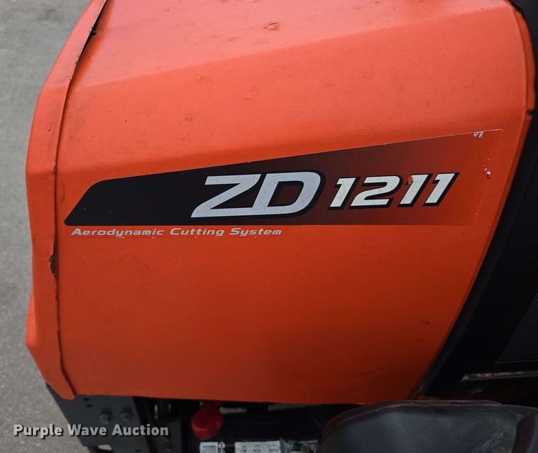 image for item EH8947 2019 Kubota ZD1211L ZTR lawn mower