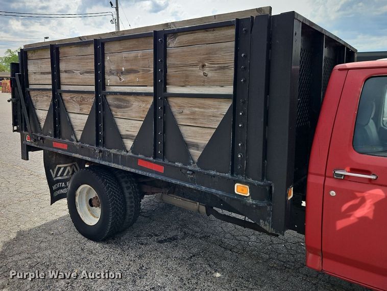 image for item EI8982 1993 Ford F350 dump bed pickup truck