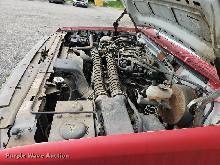 image for item EI8982 1993 Ford F350 dump bed pickup truck