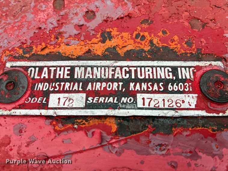 image for item EI8984 1979 Olat Chipper wood chipper