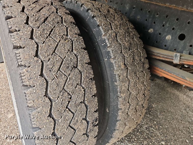 image for item EI8998 2019 Mitsubishi Fuso FE160 Crew Cab flatbed truck