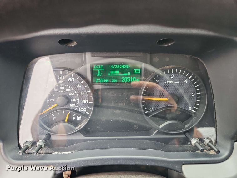 image for item EJ0000 2019 Mitsubishi Fuso FE140 flatbed truck