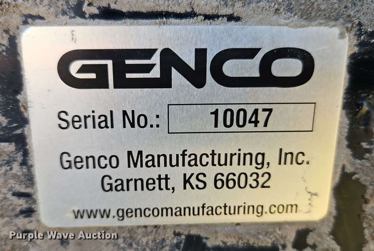 image for item EJ0019 Genco flatbed pickup truck bed