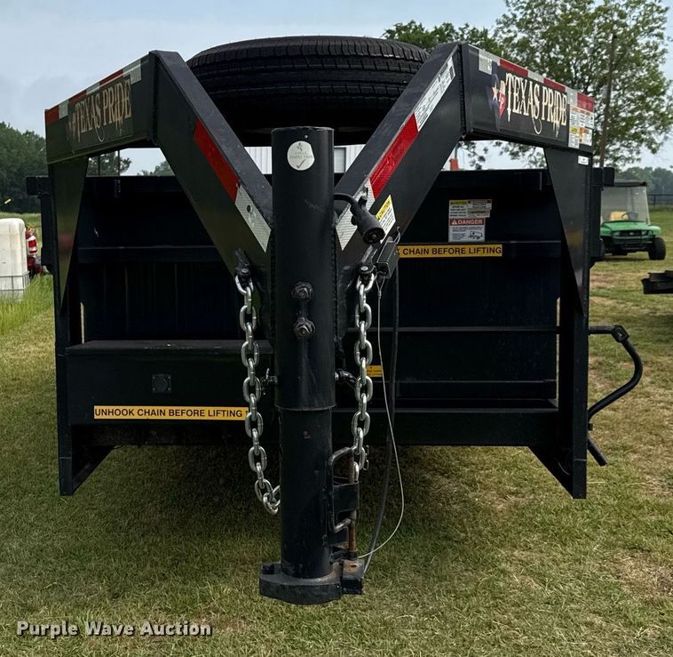image for item EJ3668 2021 Texas Pride DT714316KGN dump trailer