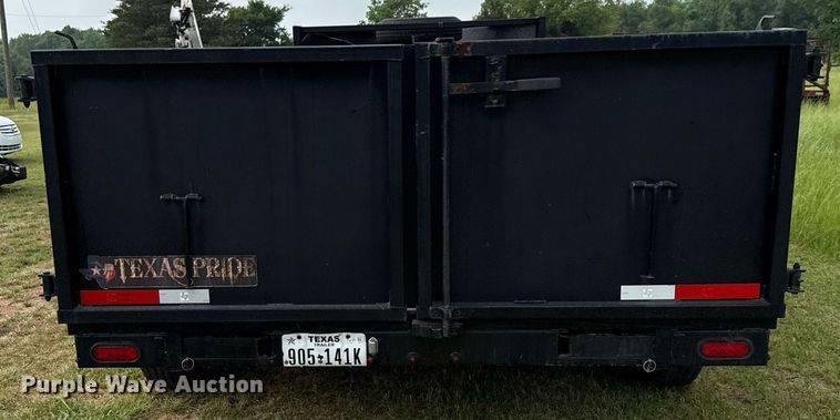 image for item EJ3668 2021 Texas Pride DT714316KGN dump trailer
