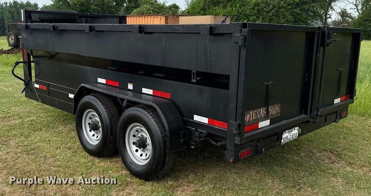image for item EJ3668 2021 Texas Pride DT714316KGN dump trailer