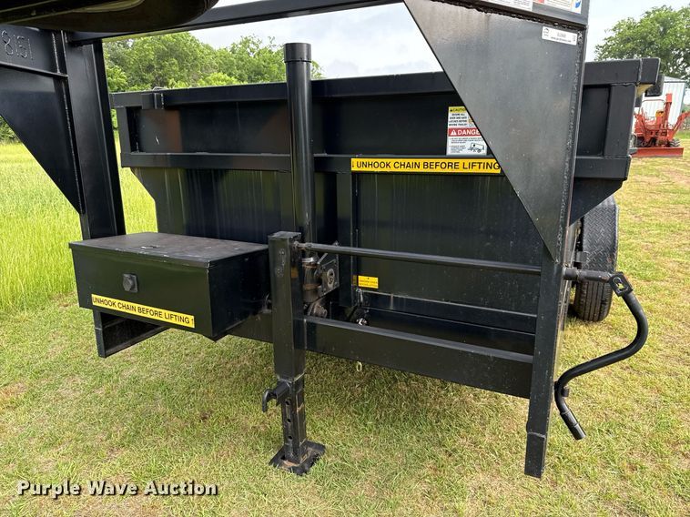 image for item EJ3668 2021 Texas Pride DT714316KGN dump trailer