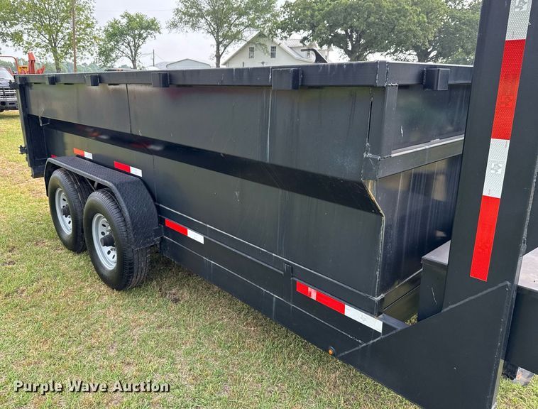 image for item EJ3668 2021 Texas Pride DT714316KGN dump trailer