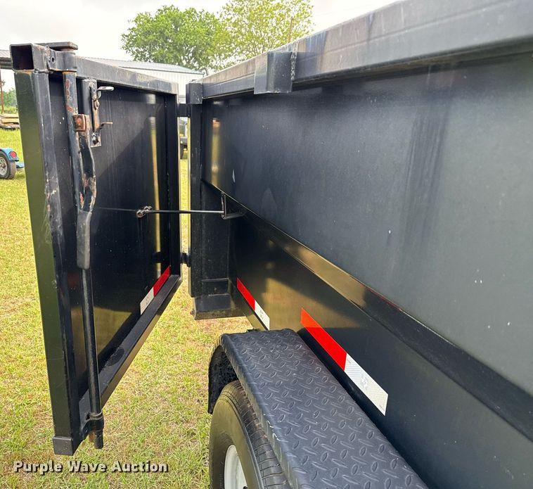 image for item EJ3668 2021 Texas Pride DT714316KGN dump trailer