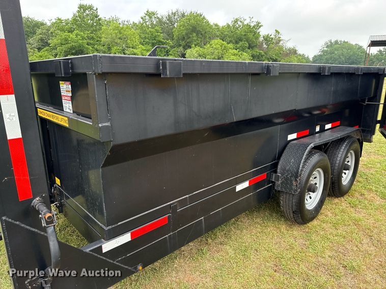 image for item EJ3668 2021 Texas Pride DT714316KGN dump trailer