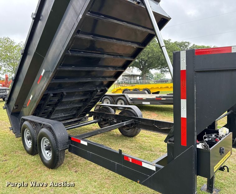 image for item EJ3668 2021 Texas Pride DT714316KGN dump trailer