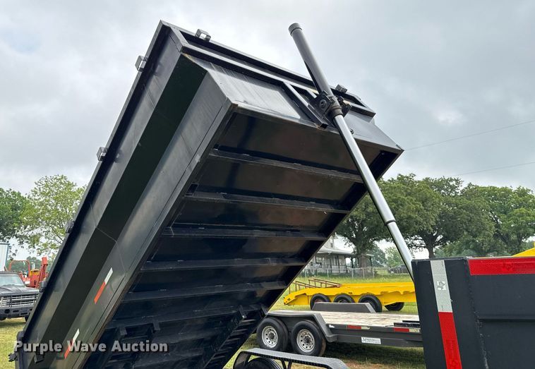 image for item EJ3668 2021 Texas Pride DT714316KGN dump trailer