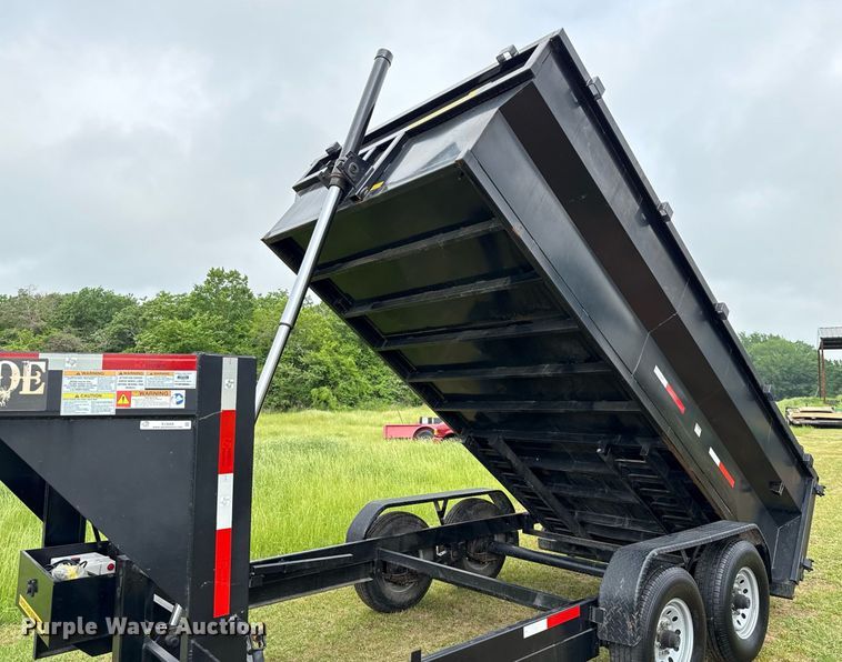 image for item EJ3668 2021 Texas Pride DT714316KGN dump trailer
