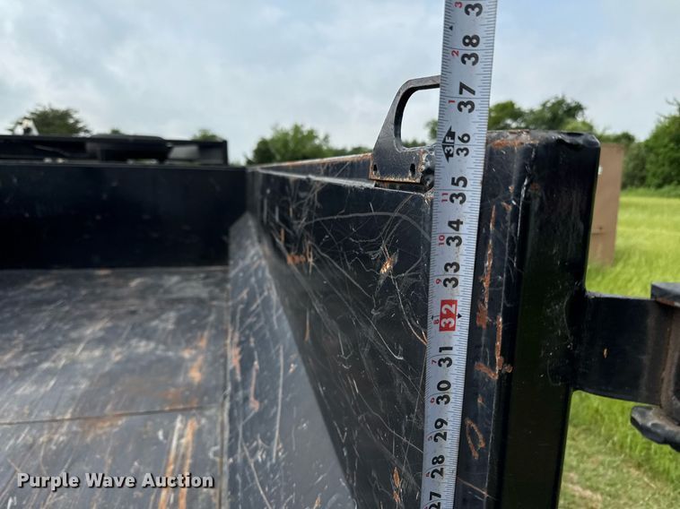 image for item EJ3668 2021 Texas Pride DT714316KGN dump trailer
